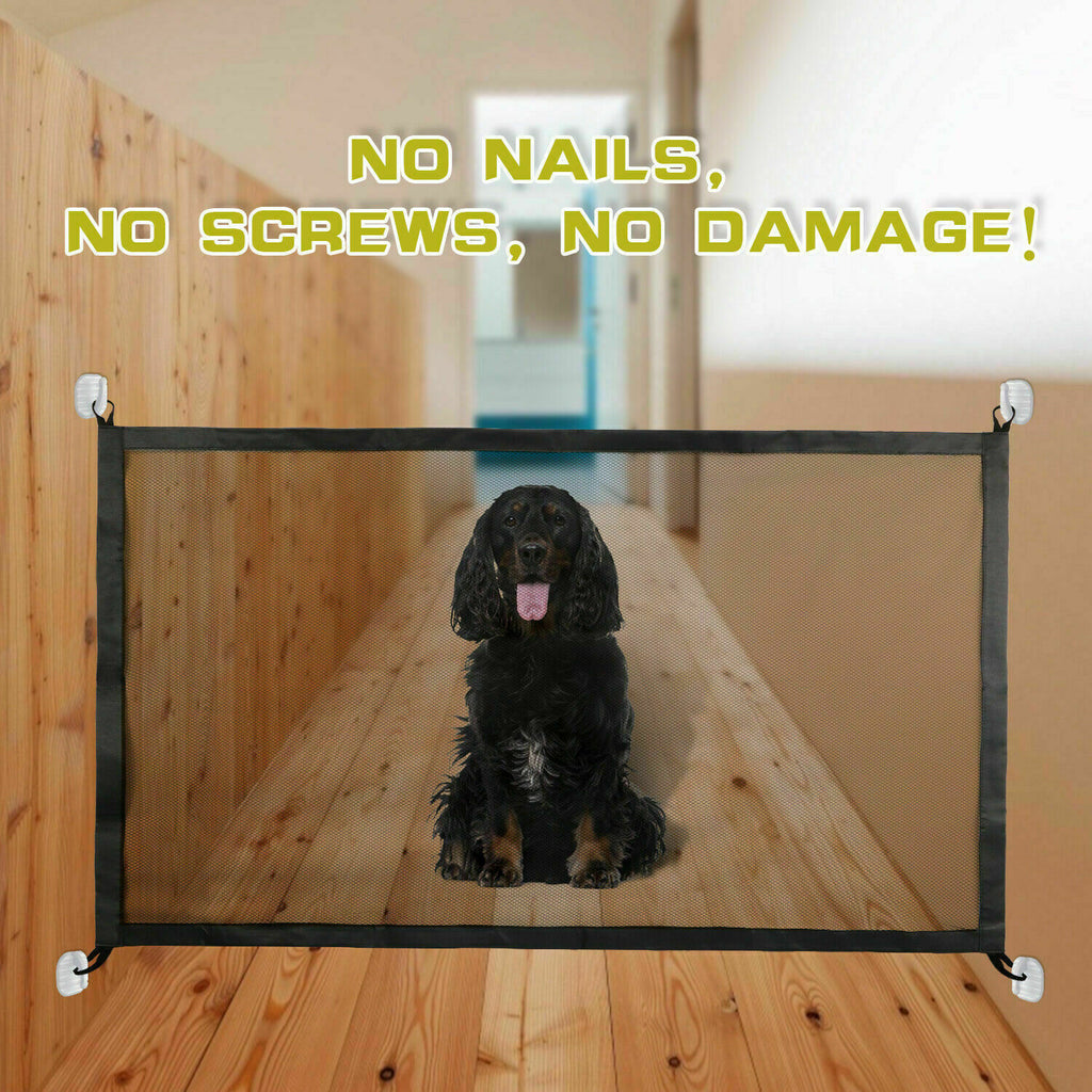 Adjustable Pet Safety Gate - Indoor Barrier