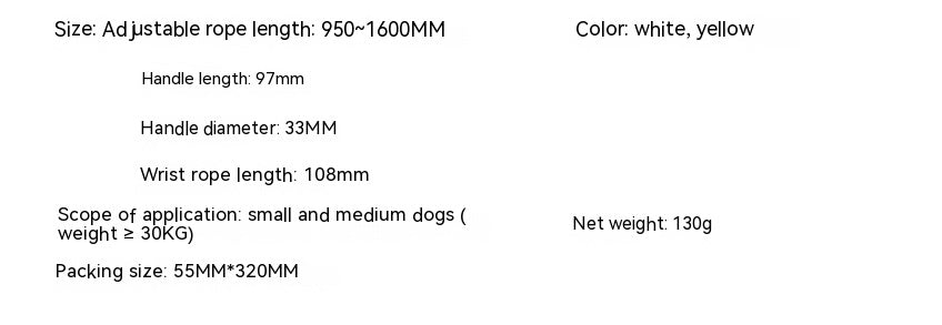 Hand Holding Rope Stretch Leash