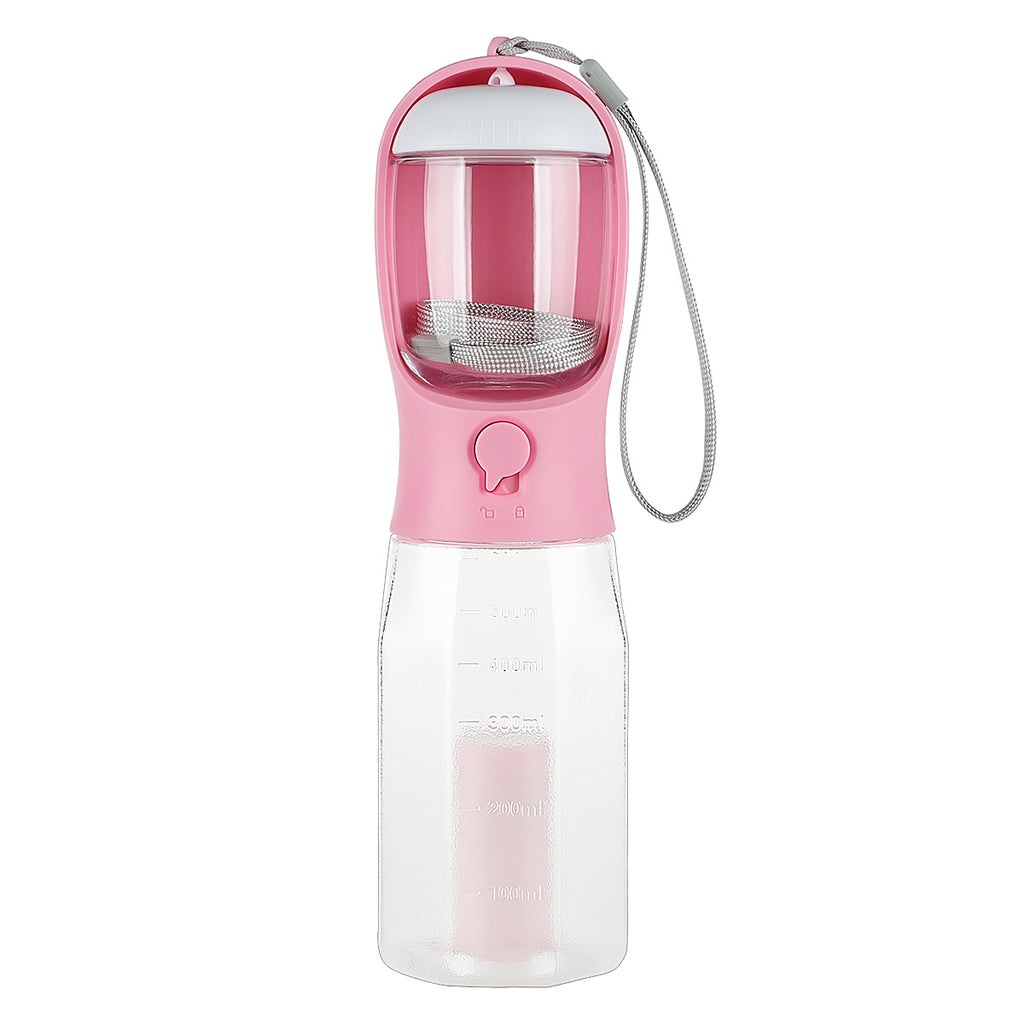 Portable Dog Water Bottle Food Feeder