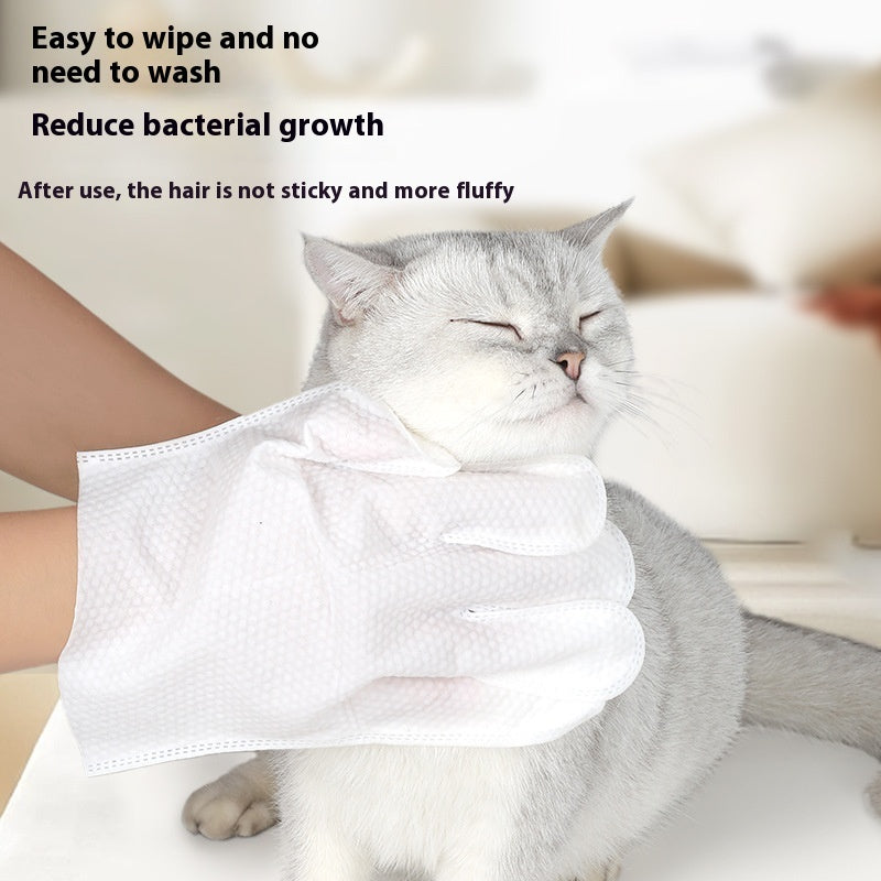 Dog Wipes Gloves