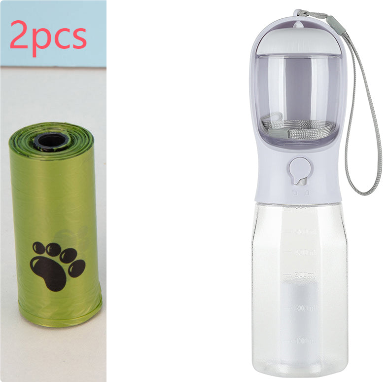 Portable Dog Water Bottle Food Feeder
