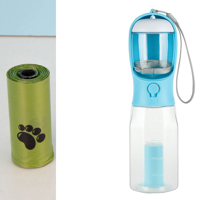 Portable Dog Water Bottle Food Feeder