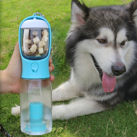 Portable Dog Water Bottle Food Feeder