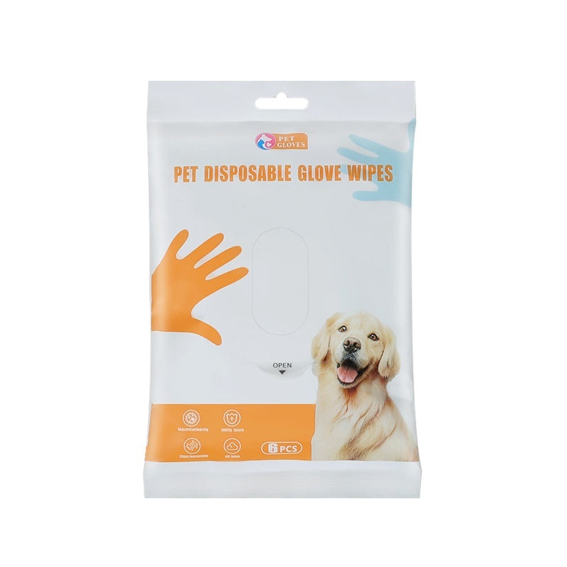 Dog Wipes Gloves