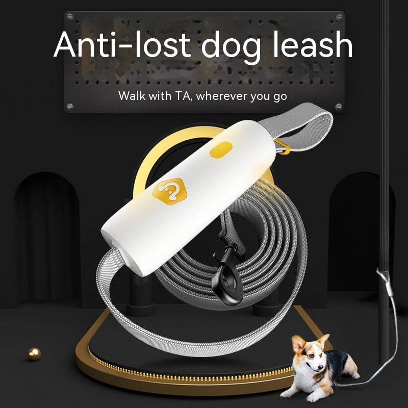 Hand Holding Rope Stretch Leash