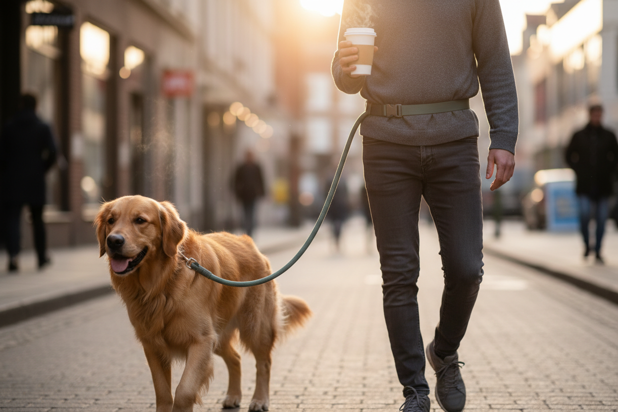 Hands-Free Dog Leash – Lifestyle Shot