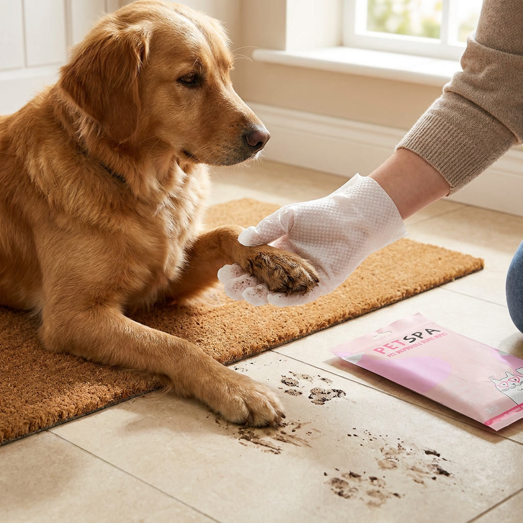 Dog Wipes Gloves
